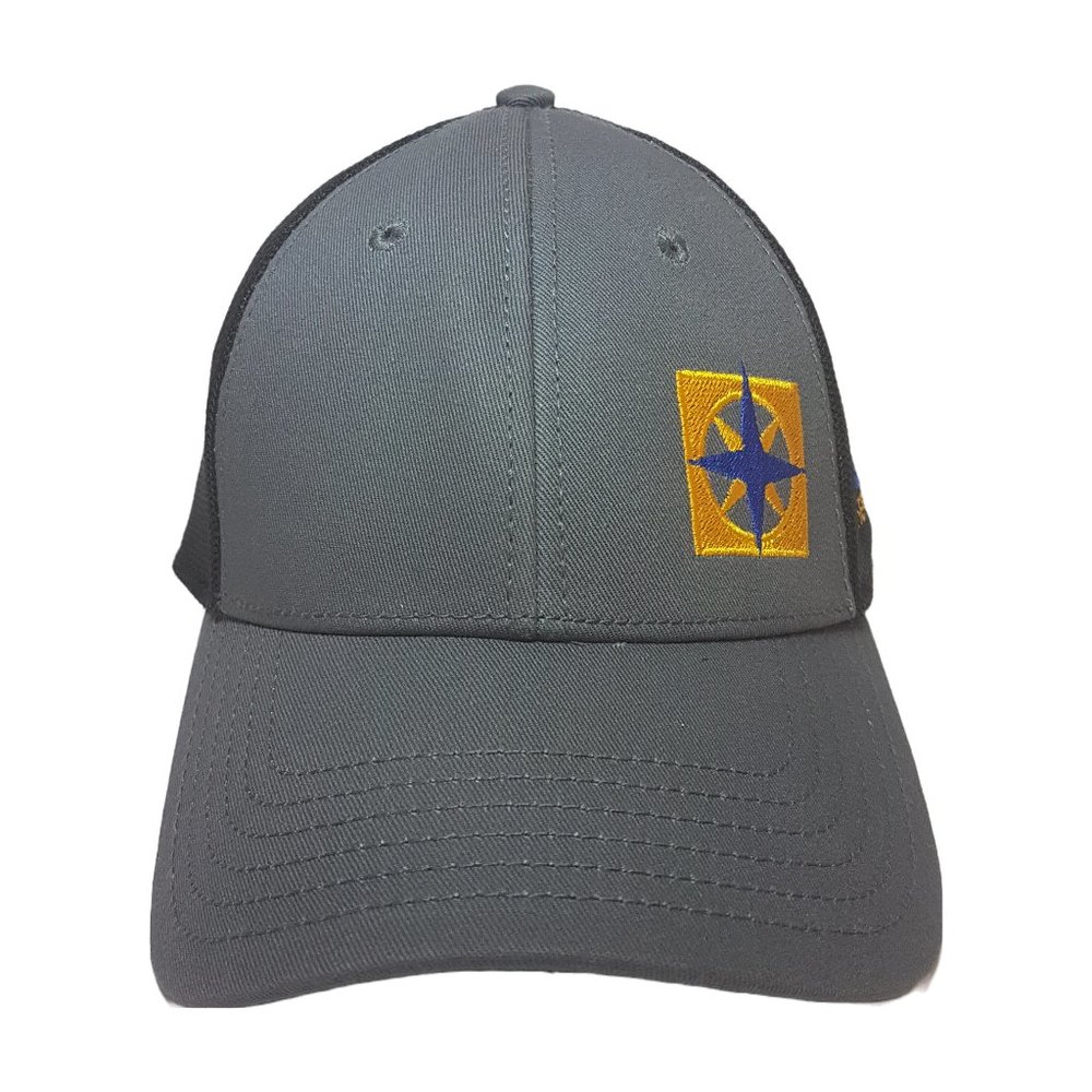 Vintage EAGLE WELL SERVICING Hat Trucker Hat Classic Cap Baseball Hat Gray Grey